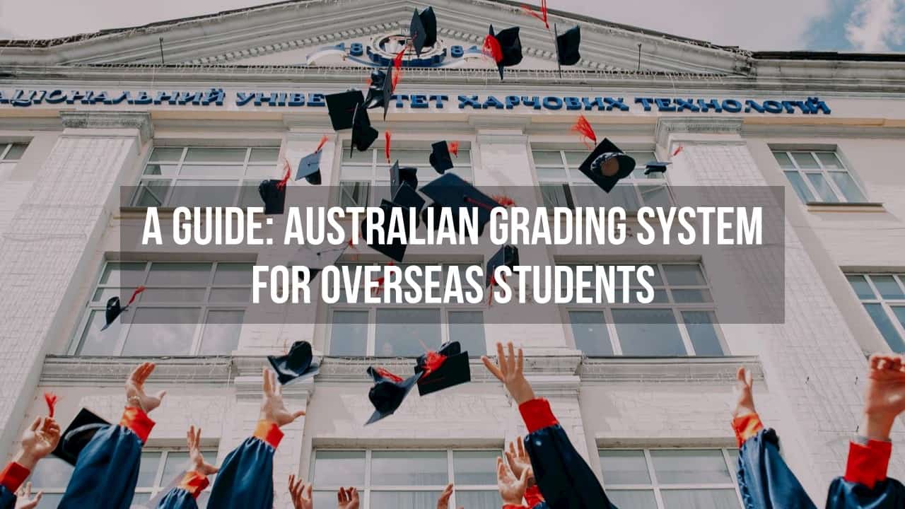 Graduation Caps Flying in front of the university (Australian Grading System) - Overseas Students Australia