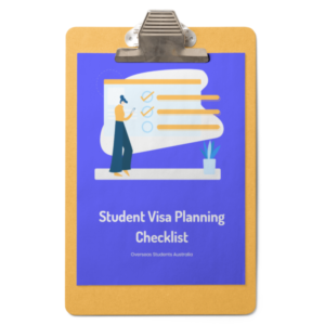 This checklist will help you in preparing for the things you will need to apply for the student visa for Australia.