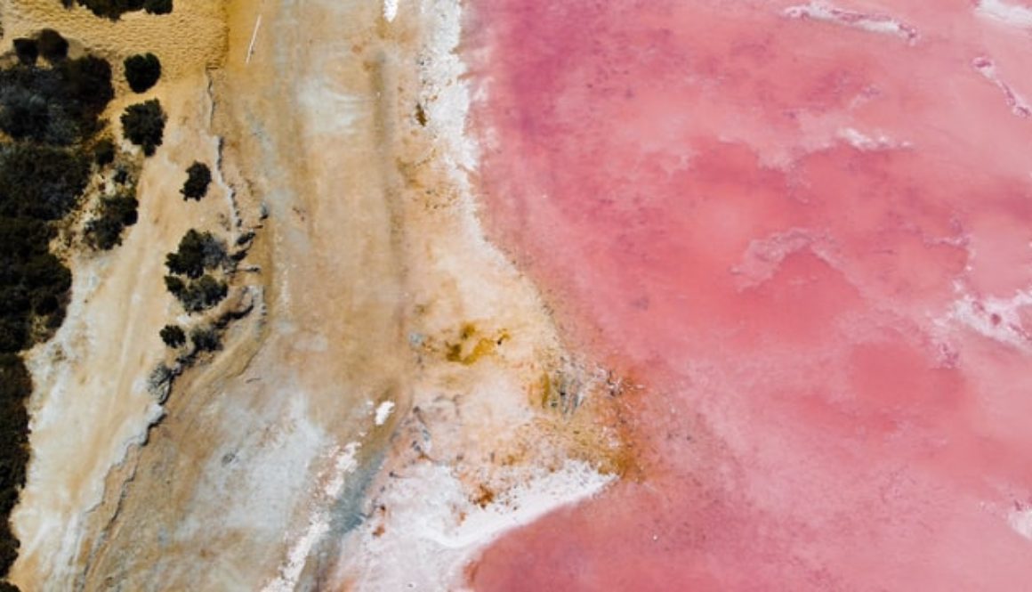 Top pink lakes in australia